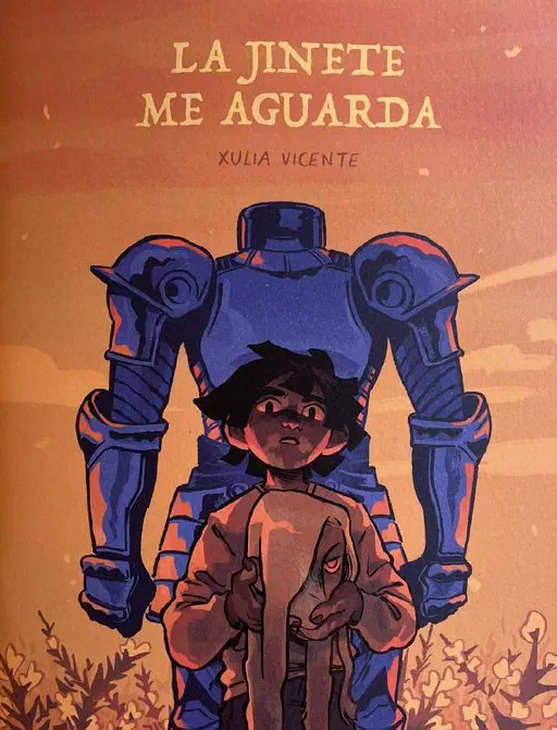 Portada de La jinete me aguarda